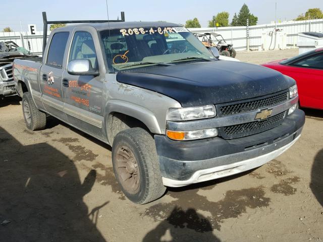 1GCHC23162F192535 - 2002 CHEVROLET SILVERADO TWO TONE photo 1