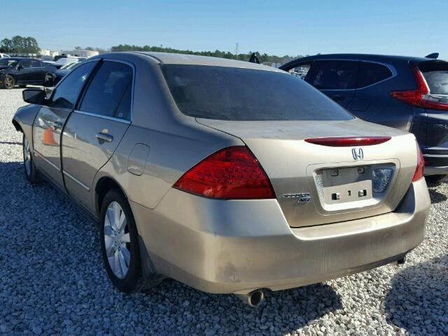 1HGCM66306A074075 - 2006 HONDA ACCORD GOLD photo 3