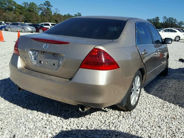 1HGCM66306A074075 - 2006 HONDA ACCORD GOLD photo 4