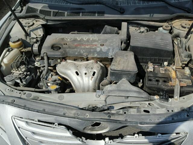 4T1BE46K77U039189 - 2007 TOYOTA CAMRY NEW SILVER photo 7