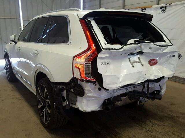 YV4A22PL8J1363939 - 2018 VOLVO XC90 T6 WHITE photo 3