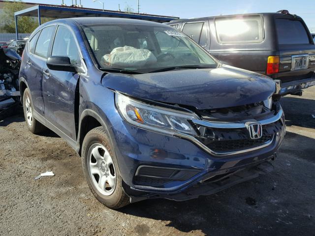 3CZRM3H37FG715707 - 2015 HONDA CR-V BLUE photo 1