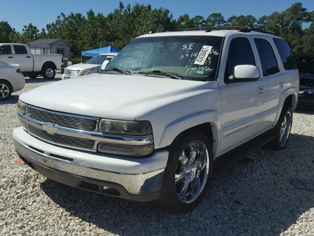 1GNEC13Z84R179152 - 2004 CHEVROLET TAHOE C150 WHITE photo 2