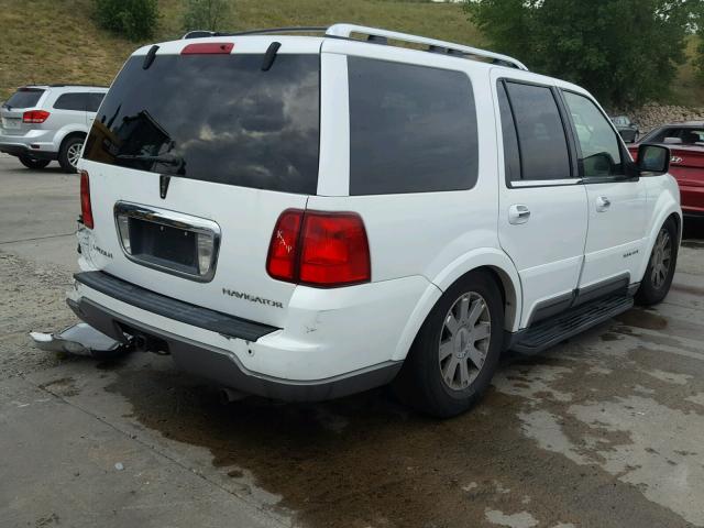 5LMFU28R84LJ32403 - 2004 LINCOLN NAVIGATOR Weiß Foto 4