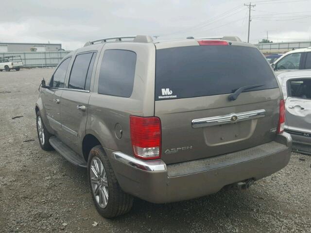 1A8HW58247F515703 - 2007 CHRYSLER ASPEN LIMI GOLD photo 3