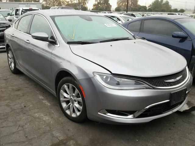 1C3CCCCB1FN528911 - 2015 CHRYSLER 200 C GRAY photo 1