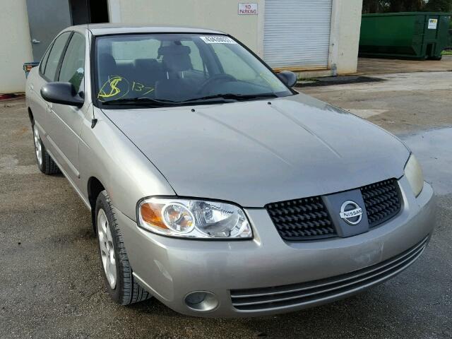 3N1CB51D46L628972 - 2006 NISSAN SENTRA 1.8 TAN photo 1