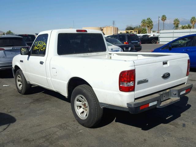 1FTYR10D88PA84914 - 2008 FORD RANGER WHITE photo 3