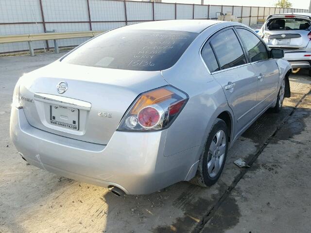 1N4AL21E08N548800 - 2008 NISSAN ALTIMA SILVER photo 4