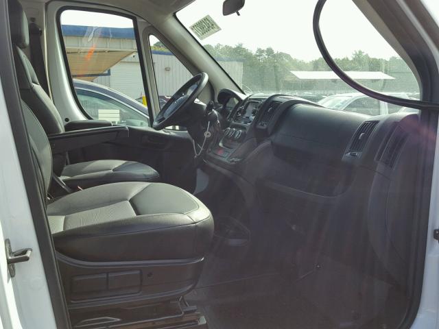 3C6TRVDG1EE107281 - 2014 RAM PROMASTER WHITE photo 5