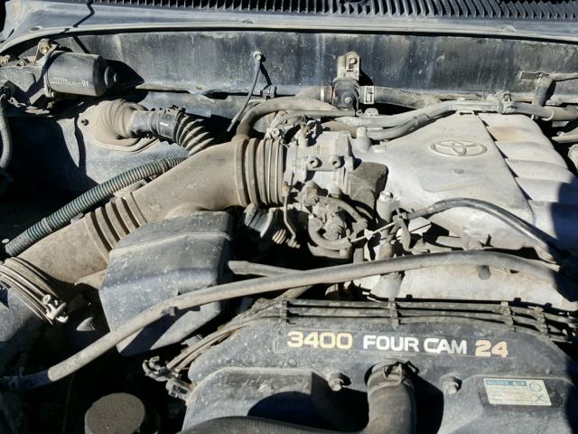 4TAWN72N9XZ446971 - 1999 TOYOTA TACOMA XTR BLACK photo 7