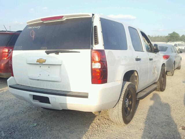 1GNLC2E04ER202570 - 2014 CHEVROLET TAHOE POLI WHITE photo 4