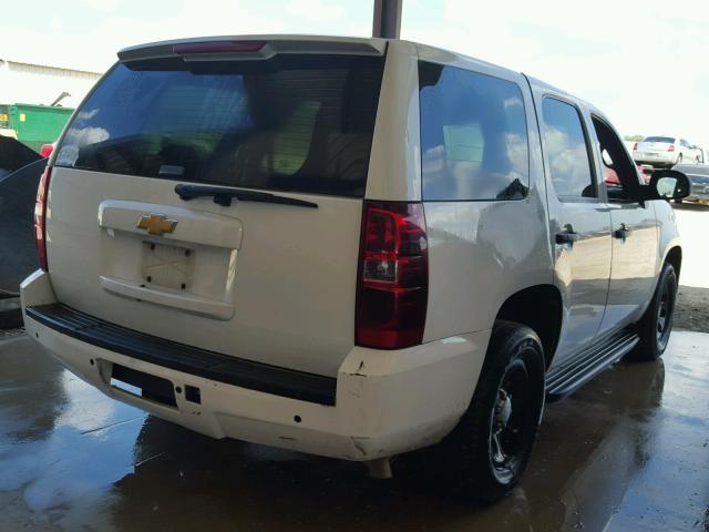 1GNLC2E02ER181024 - 2014 CHEVROLET TAHOE WHITE photo 4