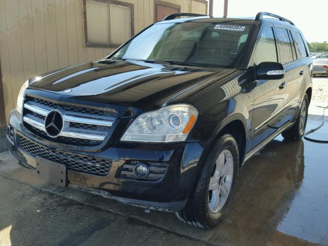 4JGBF71E57A192087 - 2007 MERCEDES-BENZ GL 450 4MA BLACK photo 2