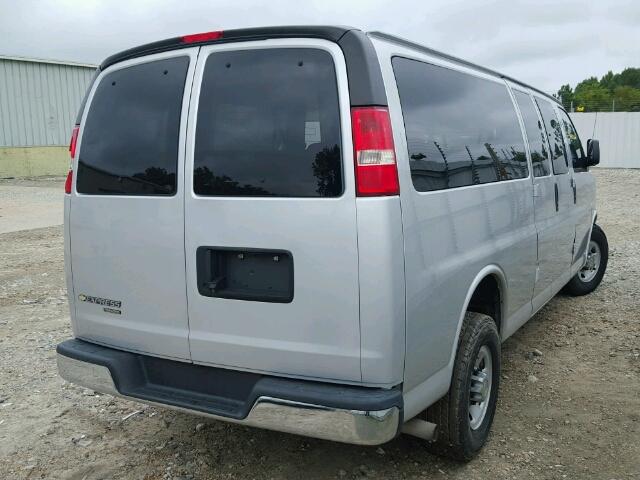 1GAZG1FG7E1179130 - 2014 CHEVROLET EXPRESS G3 SILVER photo 4