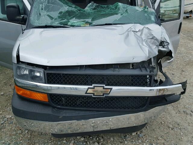 1GAZG1FG7E1179130 - 2014 CHEVROLET EXPRESS G3 SILVER photo 7