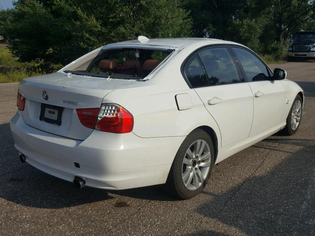 WBAPL5C51BA920868 - 2011 BMW 335 XI WHITE photo 4