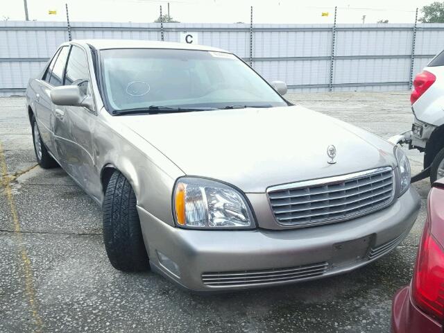 1G6KD54Y93U190746 - 2003 CADILLAC DEVILLE BEIGE photo 1