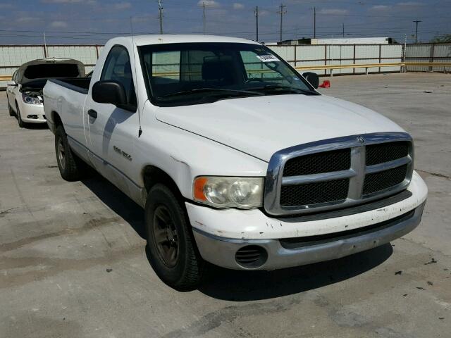 1D7HA16N15J520966 - 2005 DODGE RAM 1500 WHITE photo 1