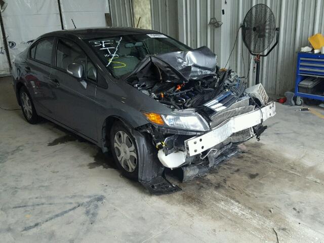 JHMFB4F23CS011389 - 2012 HONDA CIVIC GRAY photo 1