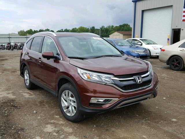 5J6RM4H73GL068509 - 2016 HONDA CR-V EXL BURGUNDY photo 1