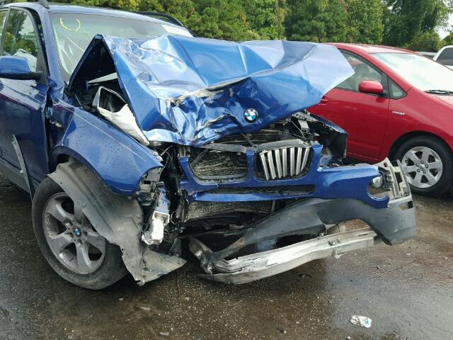 WBXPC93487WF14894 - 2007 BMW X3 3.0SI BLUE photo 9