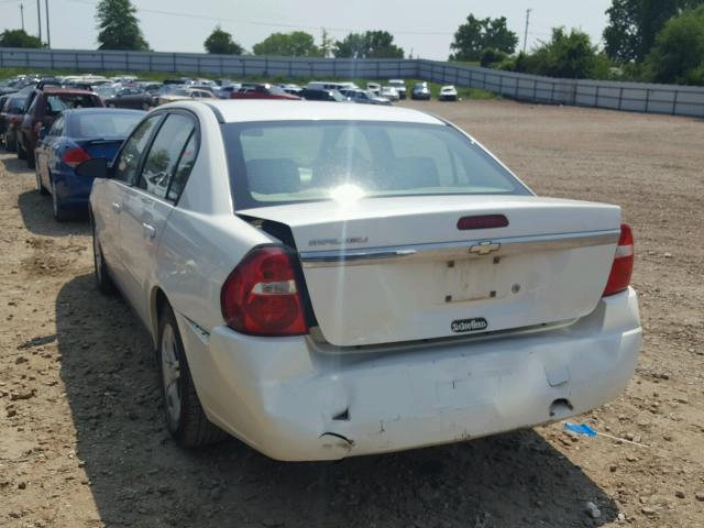 1G1ZS58F88F103482 - 2008 CHEVROLET MALIBU LS თეთრი ფოტო 3