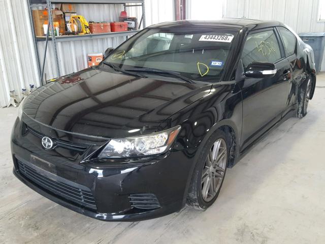 JTKJF5C70D3063105 - 2013 TOYOTA SCION TC 黑色 照片 2