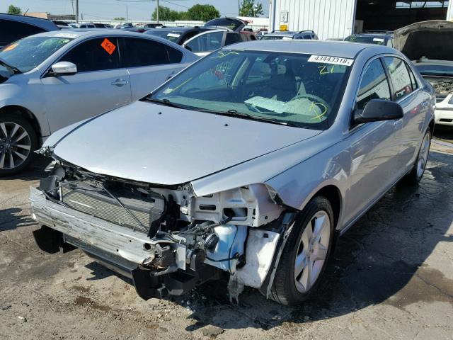 1G1ZB5E12BF276981 - 2011 CHEVROLET MALIBU LS ვერცხლისფერი ფოტო 2