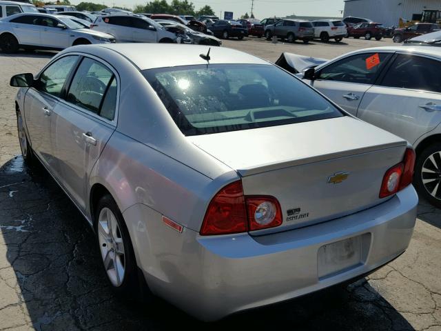 1G1ZB5E12BF276981 - 2011 CHEVROLET MALIBU LS ვერცხლისფერი ფოტო 3
