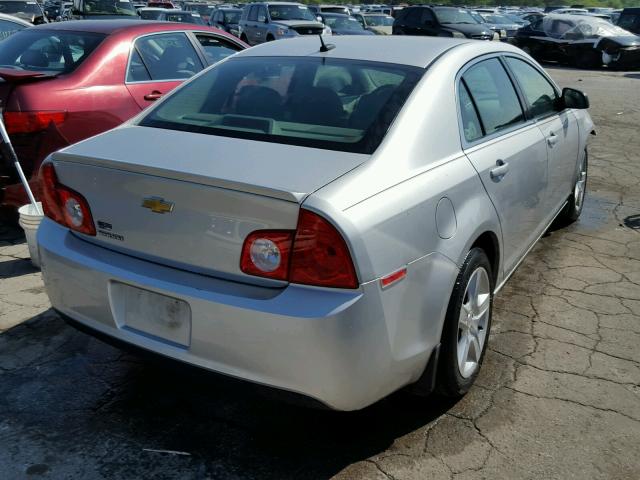 1G1ZB5E12BF276981 - 2011 CHEVROLET MALIBU LS ვერცხლისფერი ფოტო 4