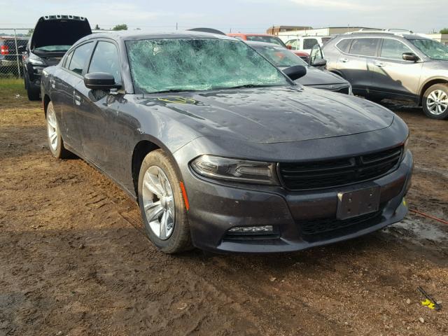 2C3CDXHG4GH159075 - 2016 DODGE CHARGER SX BLACK photo 1