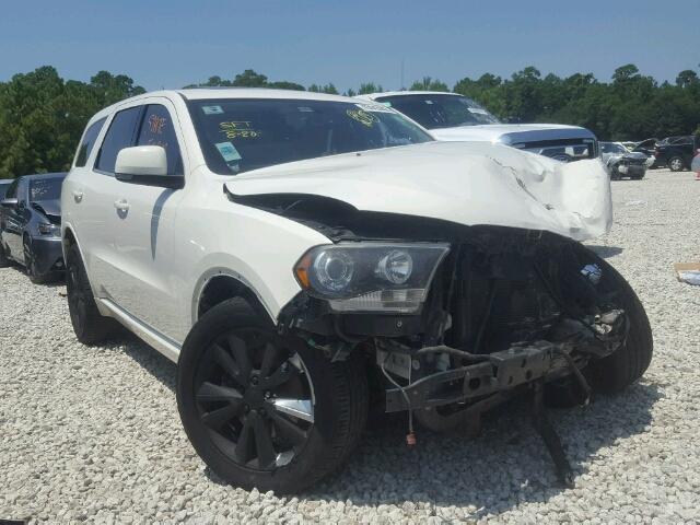 1C4SDHCT9CC121792 - 2012 DODGE DURANGO R/ WHITE photo 1