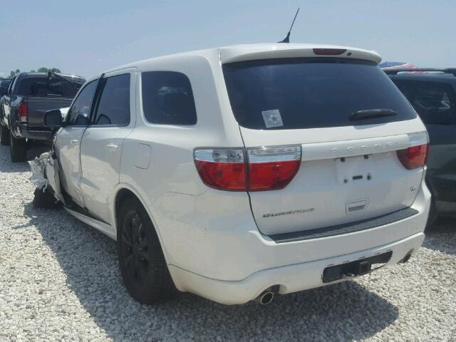 1C4SDHCT9CC121792 - 2012 DODGE DURANGO R/ WHITE photo 3