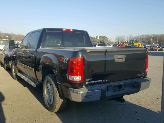 3GTP2VE35BG360209 - 2011 GMC SIERRA BLACK photo 1