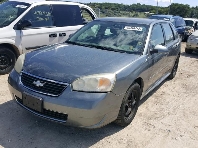 1G1ZT63816F151415 - 2006 CHEVROLET MALIBU MAX GRAY photo 2