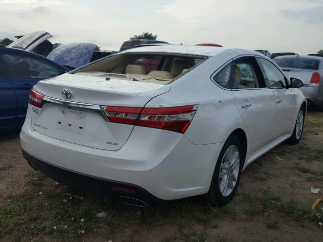 4T1BK1EB5DU027143 - 2013 TOYOTA AVALON BAS WHITE photo 4