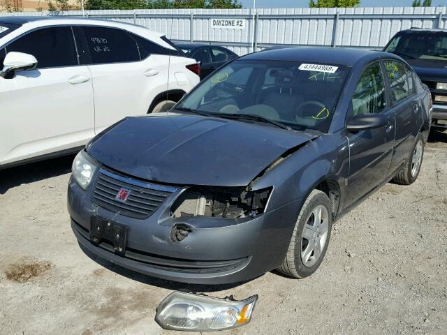 1G8AJ55F76Z136913 - 2006 SATURN ION LEVEL GRAY photo 2