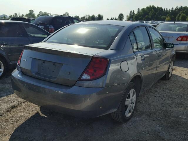 1G8AJ55F76Z136913 - 2006 SATURN ION LEVEL GRAY photo 4