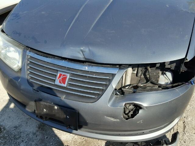 1G8AJ55F76Z136913 - 2006 SATURN ION LEVEL GRAY photo 9