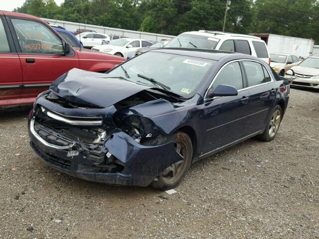 1G1ZC5EB9AF122546 - 2010 CHEVROLET MALIBU 1LT 蓝色 照片 2