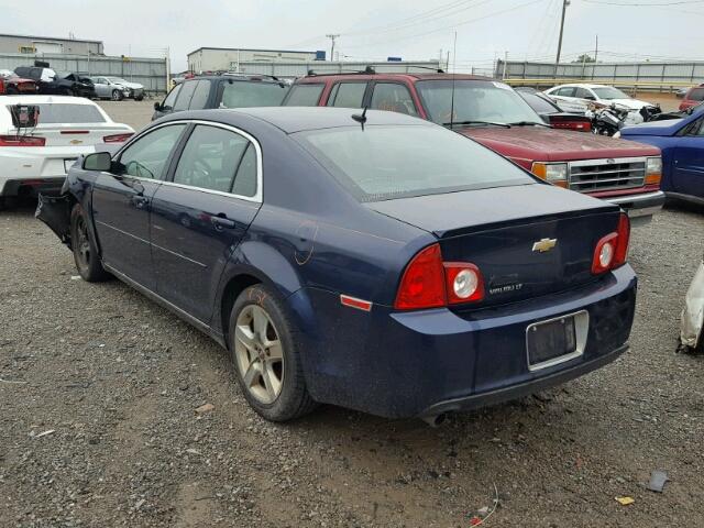 1G1ZC5EB9AF122546 - 2010 CHEVROLET MALIBU 1LT 蓝色 照片 3