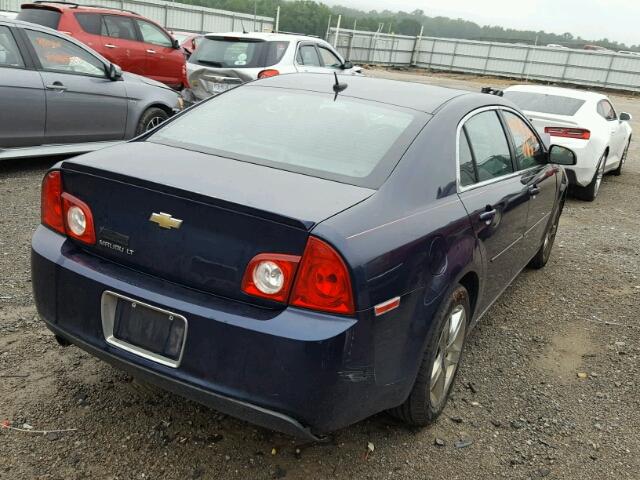 1G1ZC5EB9AF122546 - 2010 CHEVROLET MALIBU 1LT 蓝色 照片 4