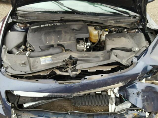 1G1ZC5EB9AF122546 - 2010 CHEVROLET MALIBU 1LT 蓝色 照片 7