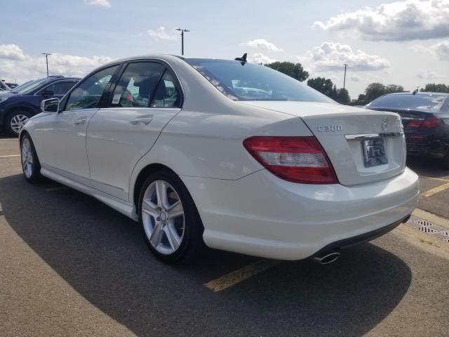 WDDGF8BB5AF416950 - 2010 MERCEDES-BENZ C 300 4MAT WHITE photo 3