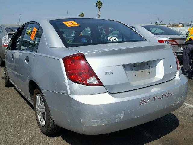 1G8AG52F04Z119130 - 2004 SATURN ION LEVEL GRAY photo 3