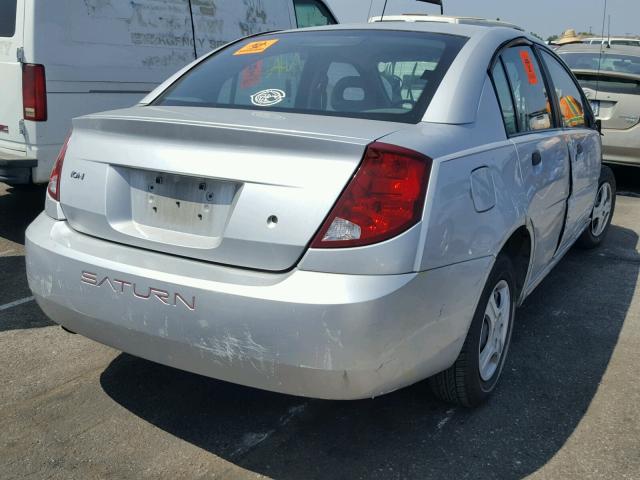 1G8AG52F04Z119130 - 2004 SATURN ION LEVEL GRAY photo 4