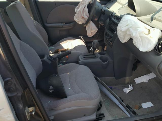 1G8AG52F04Z119130 - 2004 SATURN ION LEVEL GRAY photo 5