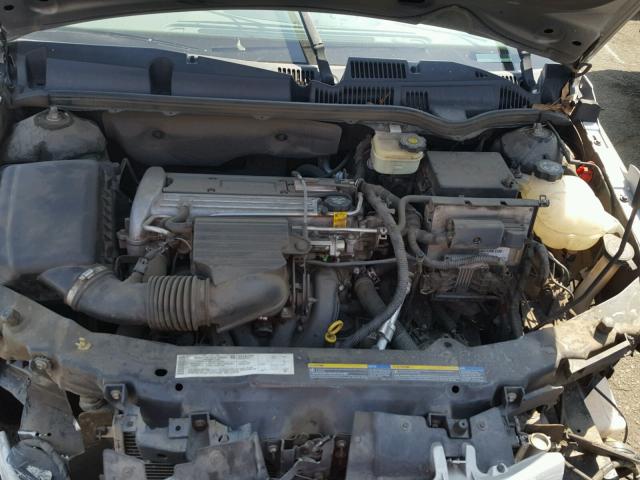 1G8AG52F04Z119130 - 2004 SATURN ION LEVEL GRAY photo 7