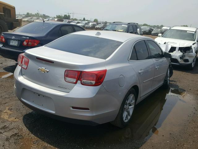 1G11C5SL7EF284319 - 2014 CHEVROLET MALIBU 1LT SILVER photo 4